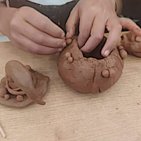 taller de calabazas niños